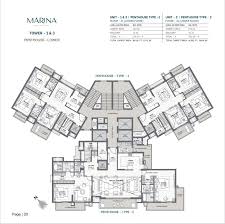 marina 3bhk and 4bhk apartments at