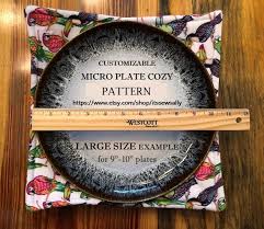 Microwave Plate Cozy Diy Pattern