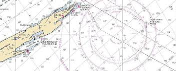 nautical chart and a map