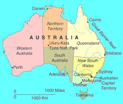 Image result for map of australia