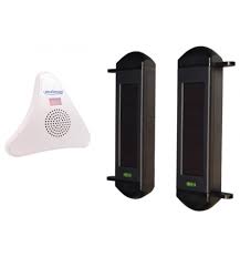 wireless 1b beam alarm with chime receiver