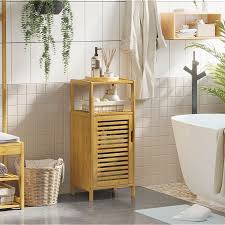 Bathroom Cabinet Bamboo Cabinets