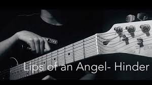 lips of an angel hinder guitar cover