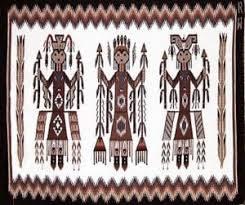 navajo rug characteristics woodard
