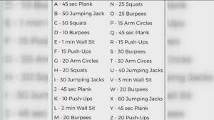 workouts due to covid 19
