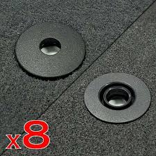 graceauto 8pcs black floor mat