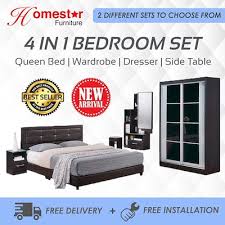 Here one of the best mattress set and some of our favorite models currently on the. Homestar Cheapest 5 In 1 Bedroom Set Free Mattress Shopee Singapore