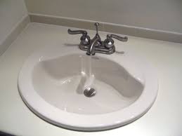 installing a new bathroom sink