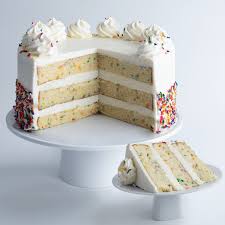 bakery cake boss vanilla confetti cake