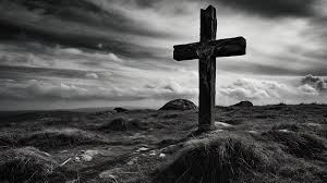 an image of a cross standing on top of