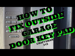 fix and reset garage door opener