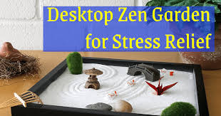 Desktop Zen Garden To Reduce Stress