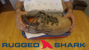 rugged shark unboxing and boat scuff