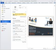 How To Design A Brochure Using Microsoft Word Pcworld