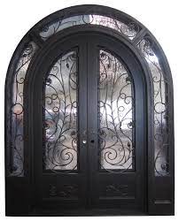 86 x108 wrought iron front double