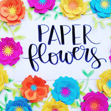 diy paper flowers with cricut and