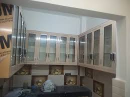 aluminium gl kitchen cabinet