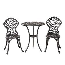 Iron Metal Bistro Sets For