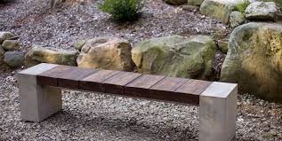 Wood Concrete Metal Benches