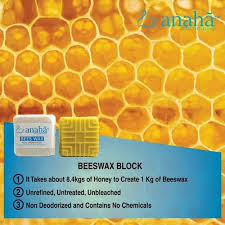 pure unrefined beeswax at rs 180 00