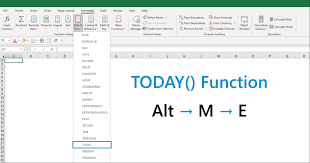 Today Function In Excel Formula
