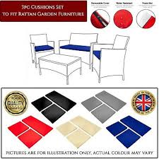 3pc Replacement Cushions Pads