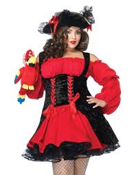 plus size vixen pirate wench costume