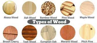types of wood their uses and