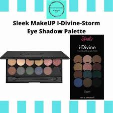 sleek i divine eyeshadow palette storm
