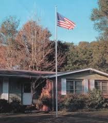 How to landscape a flag pole. Landscaping With Flagpoles Or Where Should I Put The Flagpole Flag Works Over America