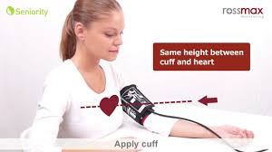 Real fuzzy technology determines ideal cuff pressure based on one's systolic blood pressure and arm size. X1 Blood Pressure Monitor Rossmax Youtube
