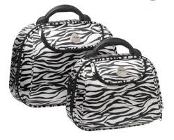 cobb and co beauty case zebra bags