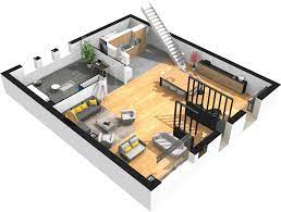 Free software to design and furnish your 3D floor plan - HomeByMe gambar png