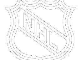 Ice Hockey Coloring Pictures Player Pages Free Book Download Page