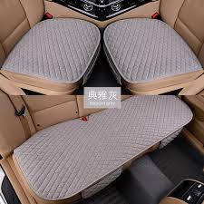Linen Fabric Car Seat Cover Luxurious