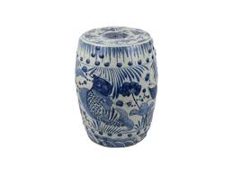 Chinese Blue And White Porcelain Fish