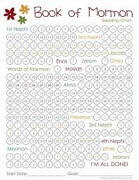 Book Of Mormon Reading Chart Free Printable Bom Reading By