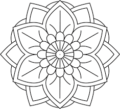 Free printable mandala coloring pages or coloring sheets for beginners, kids, and adults to colour! Easy Flower Mandala Coloring Pages Free Printables Coloring Home