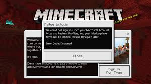 how to fix minecraft error code drowned