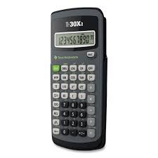 ti 30xa scientific calculator 10 digit