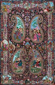 tabriz silk persian rug item cs t