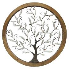 Metal Wooden Outdoor Wall Decor