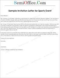 invitation for sports event template
