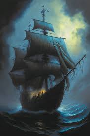 Wall Art Print Pirate Ship Europosters