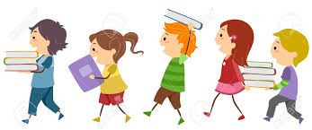 Image result for students carrying books