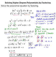 2nd order polynomial equation