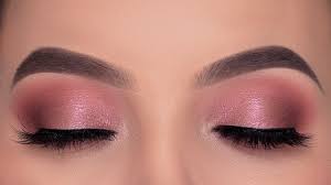 soft rose golden eye makeup tutorial