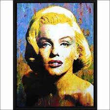 Marilyn Monroe Framed Canvas Painting