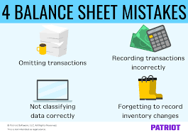 4 balance sheet problems and how to