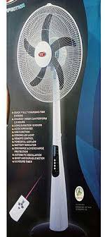 ox rechargeable standing fan 18